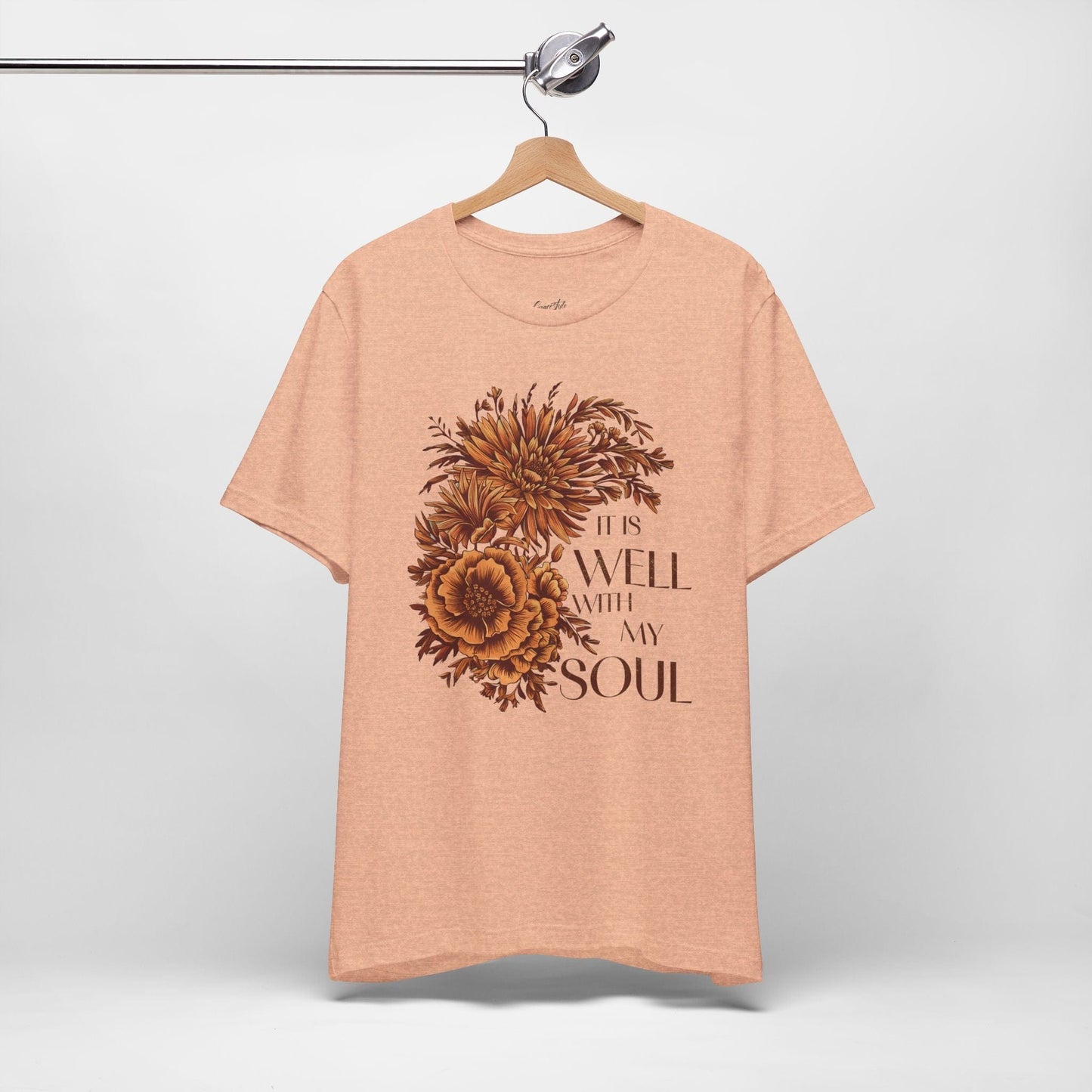 "It Is Well With My Soul" Floral T-Shirt