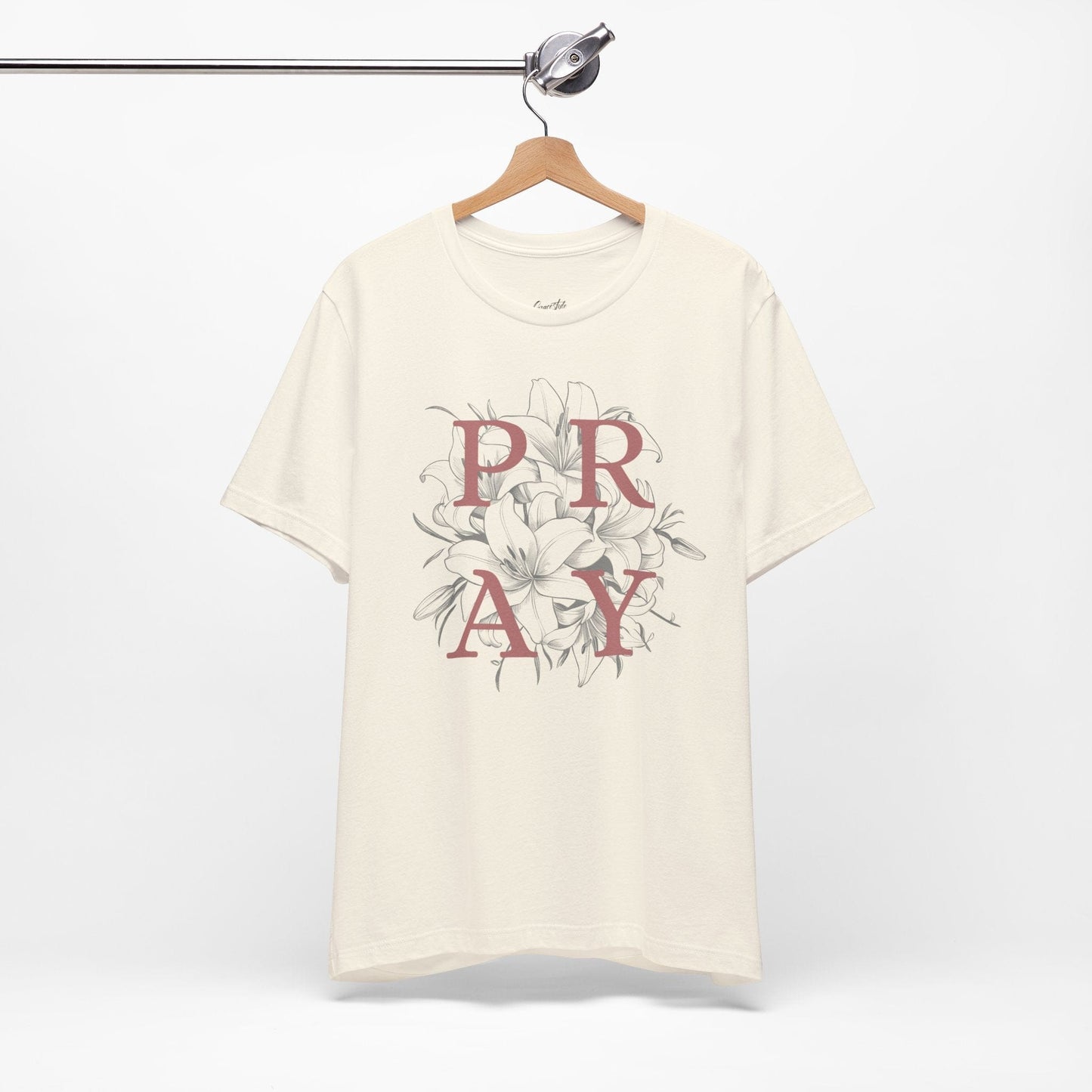 PRAY Floral T-Shirt