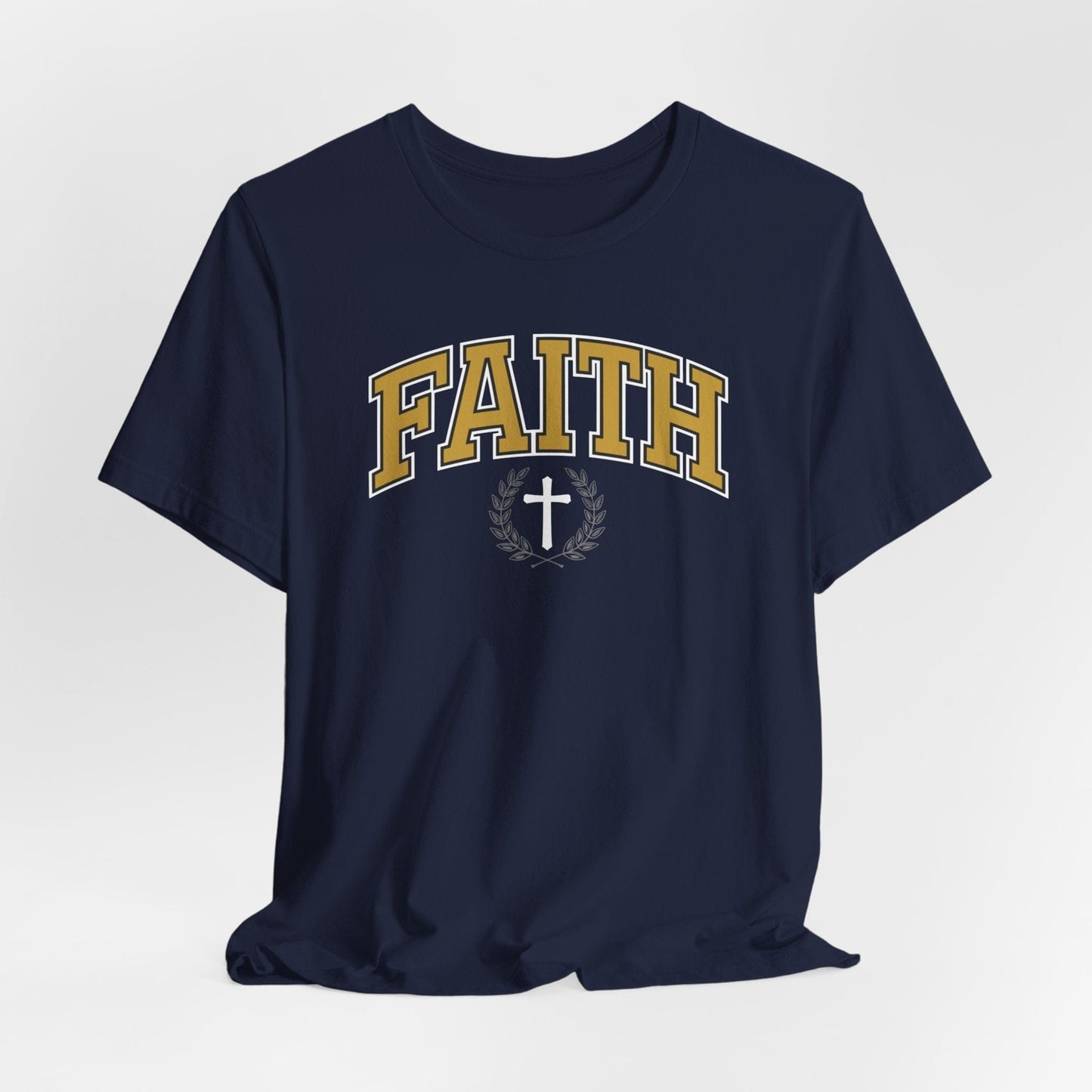 Faith College Crest T-Shirt (Orange)