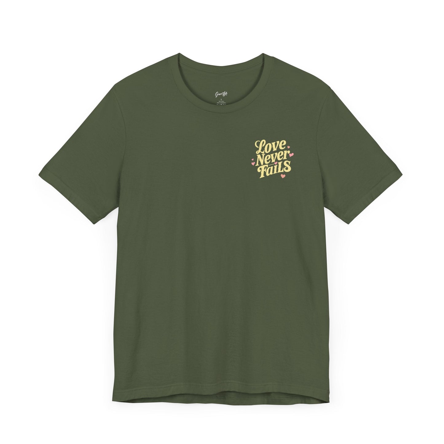 Love Never Fails Vintage T-Shirt