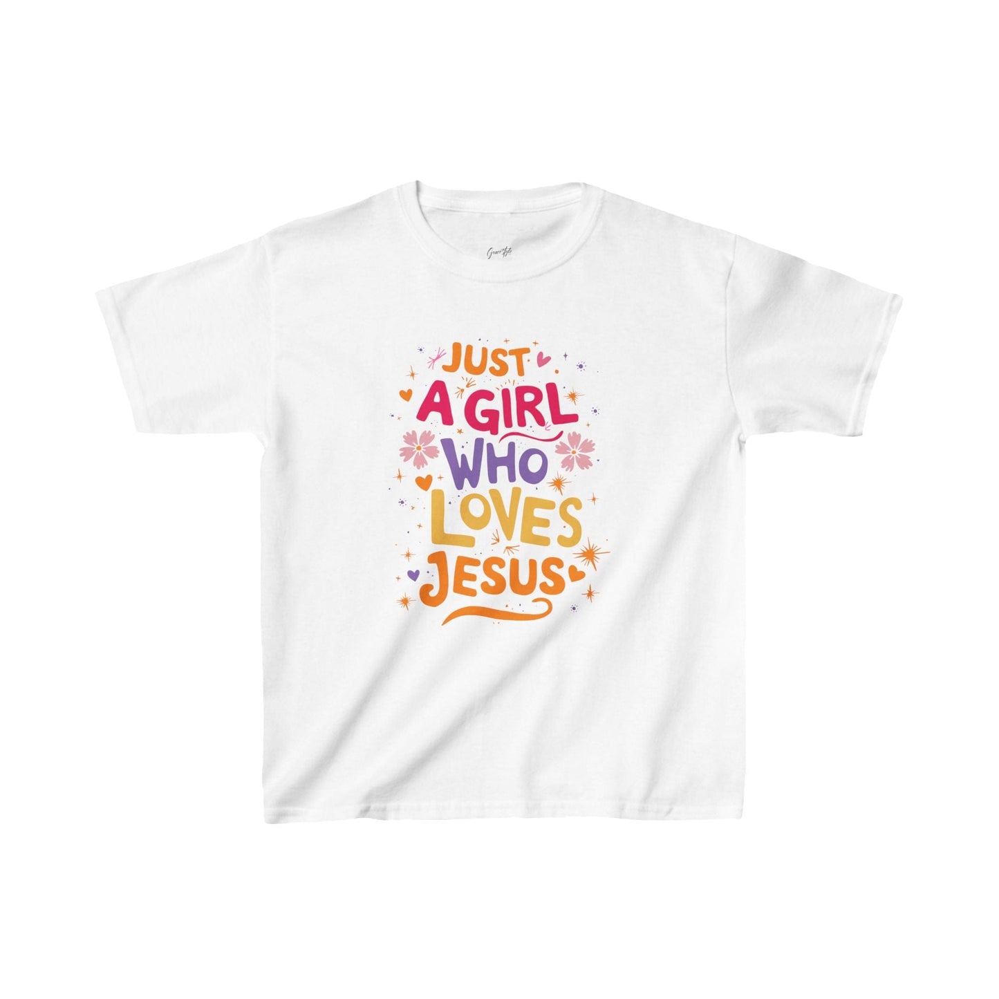 Just a Girl Who Loves Jesus Kids' T-Shirt