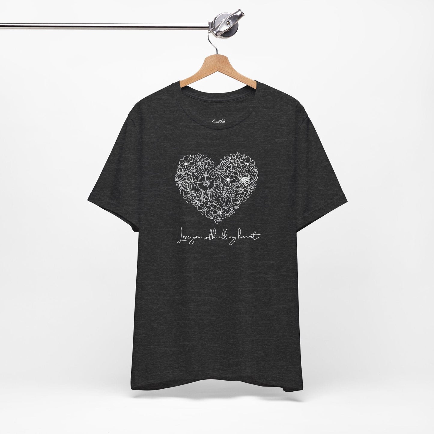 All My Heart Floral T-Shirt