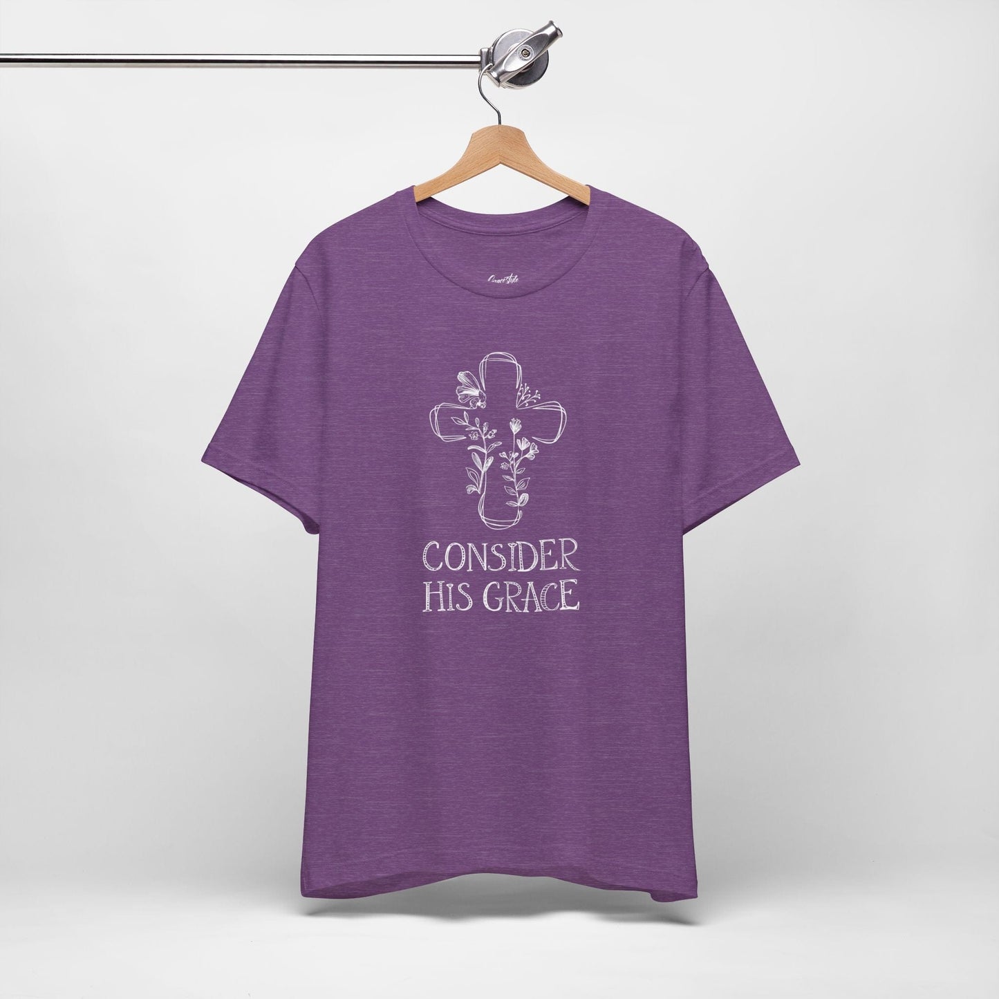 Consider His Grace Floral T-Shirt
