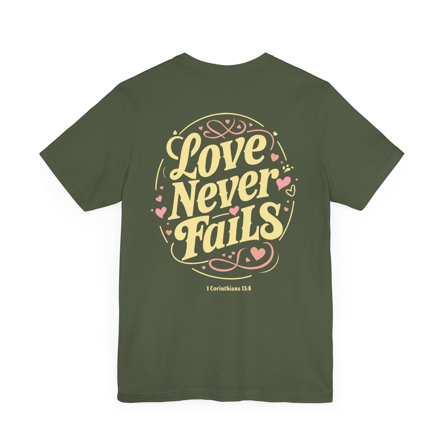 Love Never Fails Vintage T-Shirt