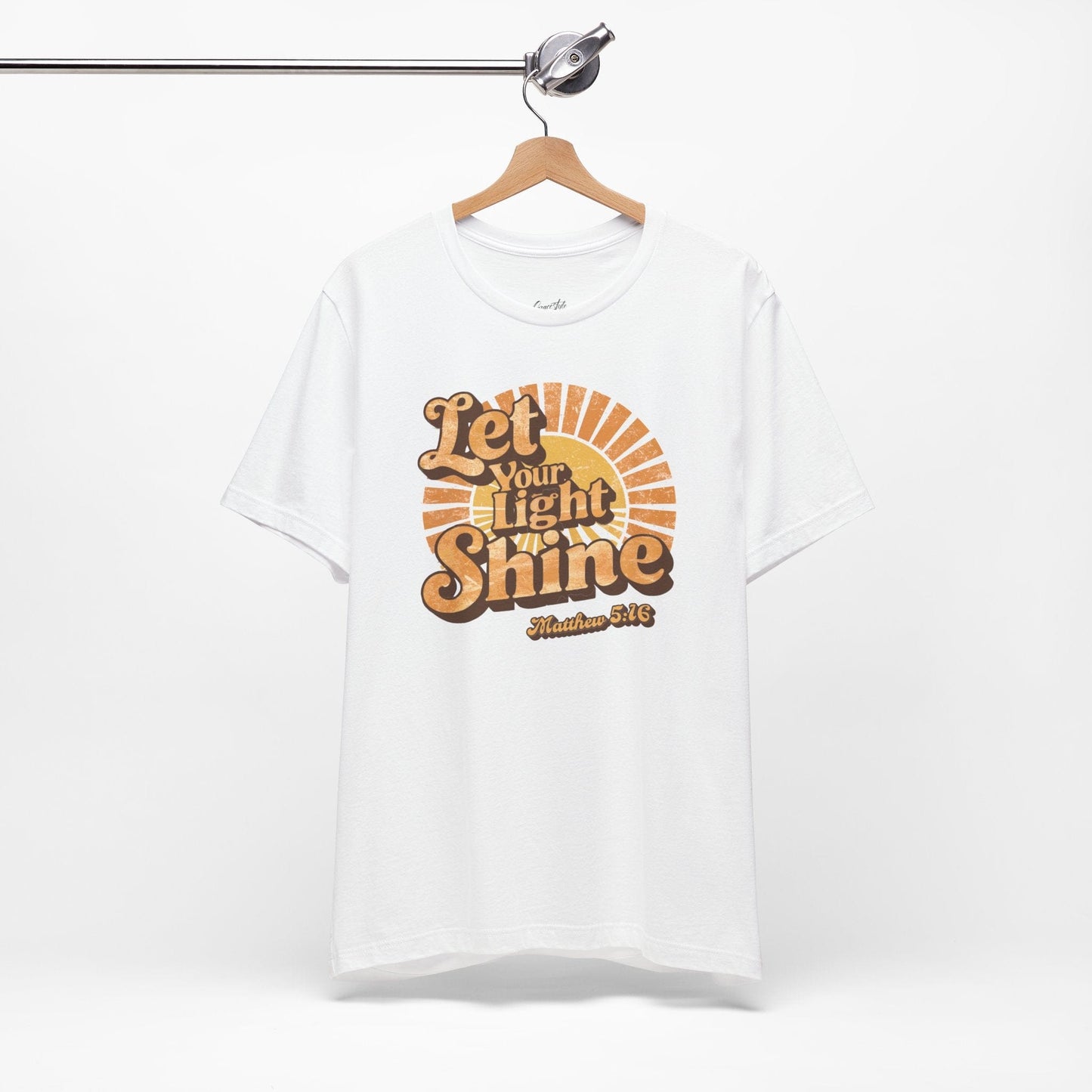 Let Your Light Shine Retro T-Shirt