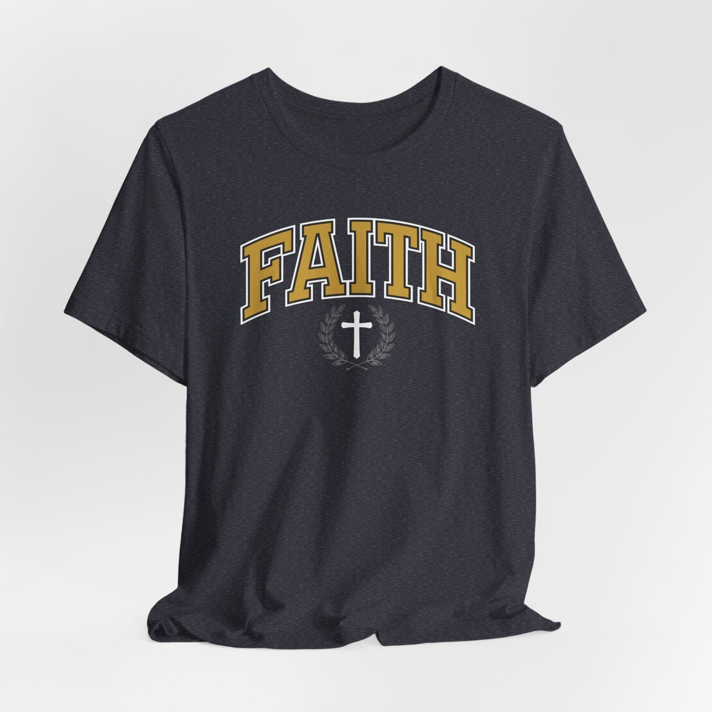 Faith College Crest T-Shirt (Orange)