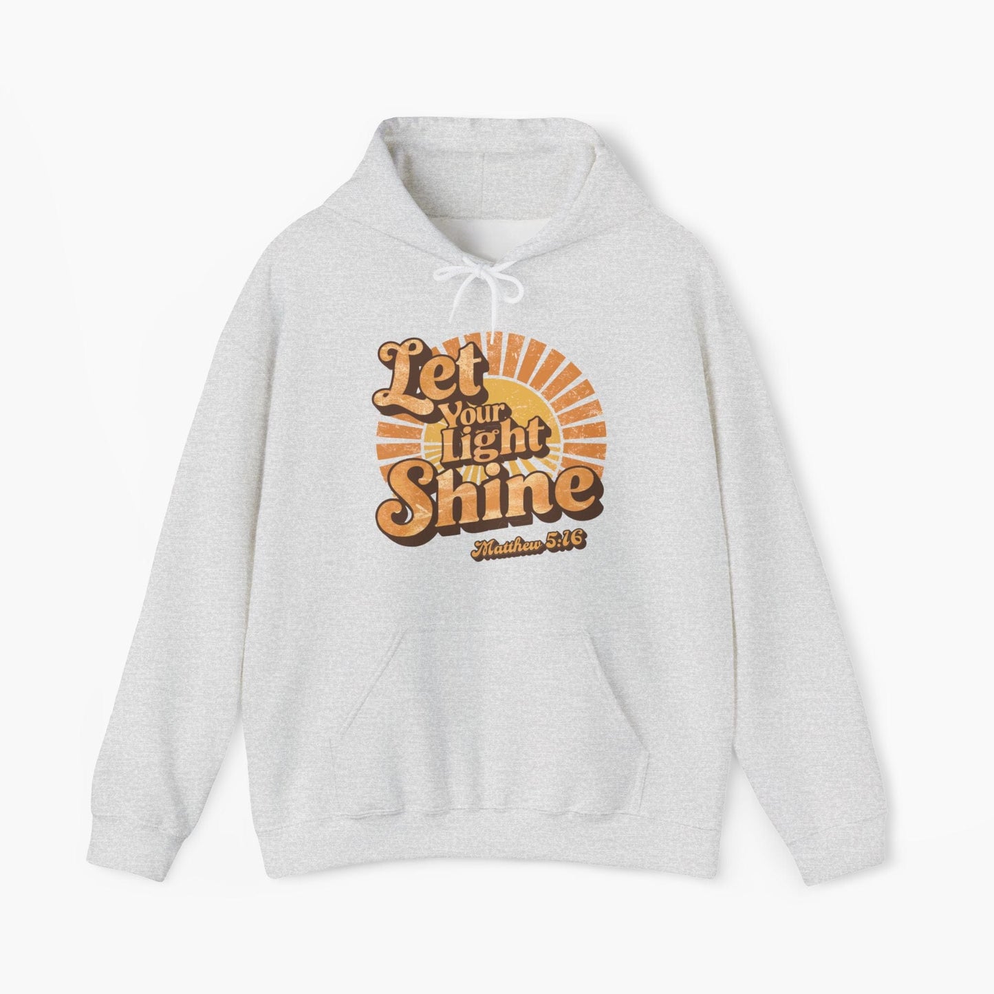 Let Your Light Shine Vintage Hippie Hoodie