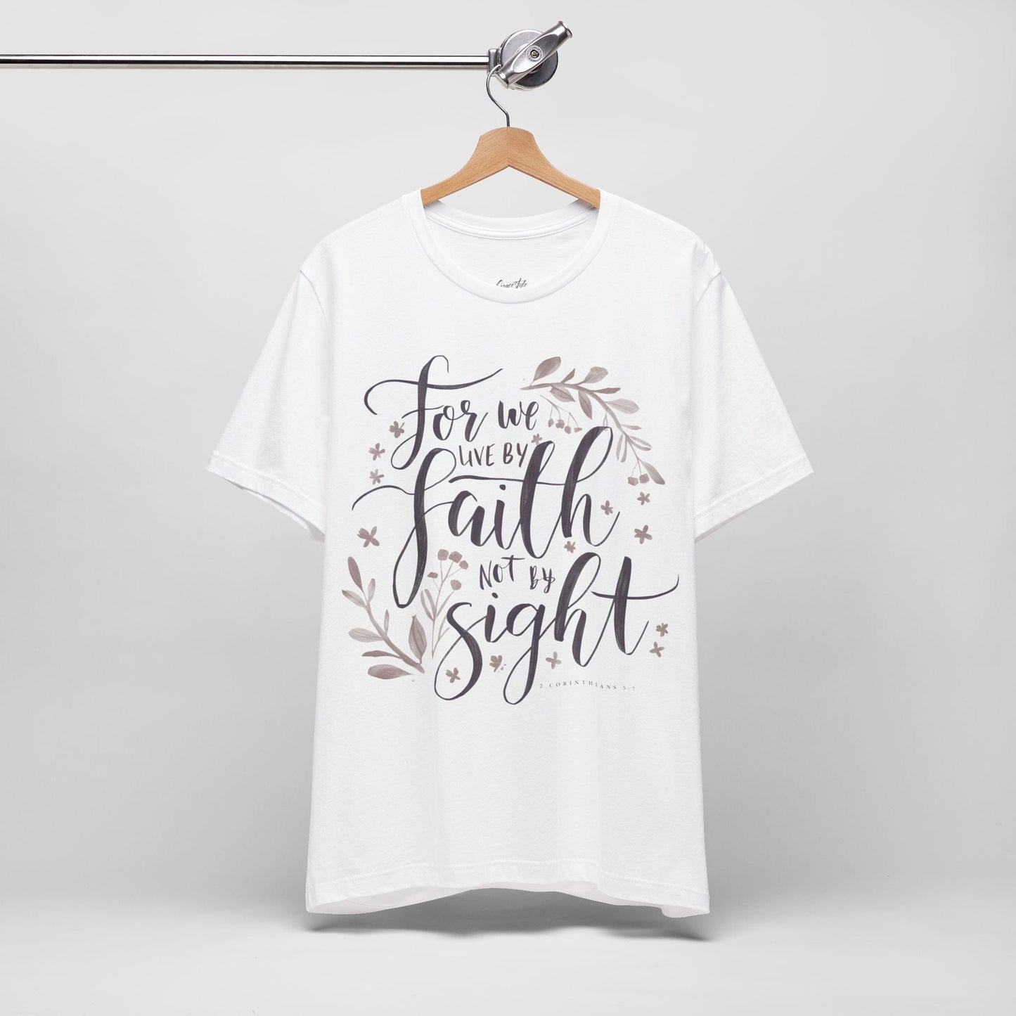 Faith Not Sight Women's Calligraphy T-Shirt
