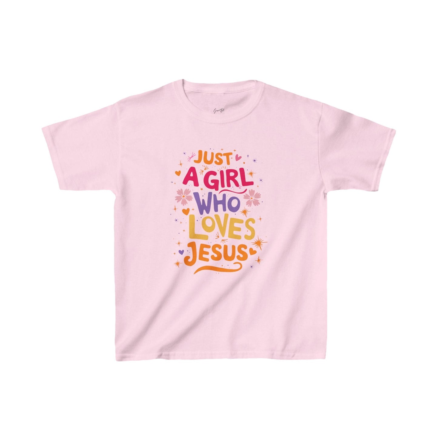 Just a Girl Who Loves Jesus Kids' T-Shirt