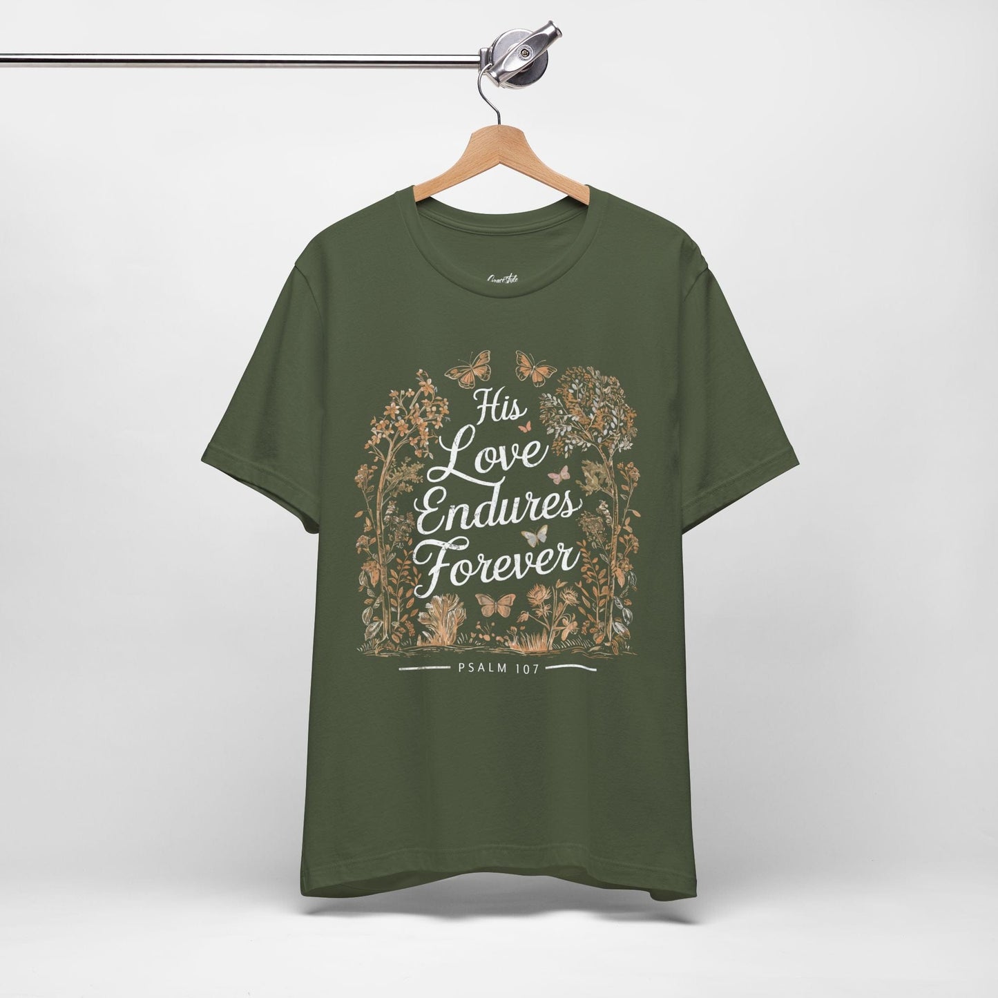 His Love Endures Forever Boho T-Shirt