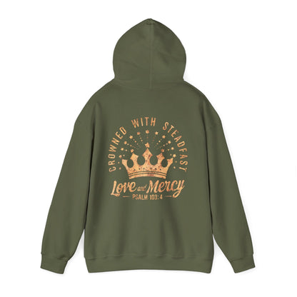 Crowned with Love and Mercy Hoodie