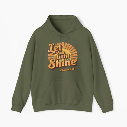 Let Your Light Shine Vintage Hippie Hoodie