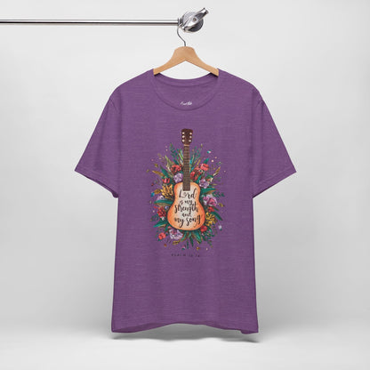 Strength and Song Guitar T-Shirt