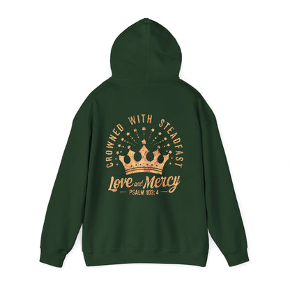 Crowned with Love and Mercy Hoodie