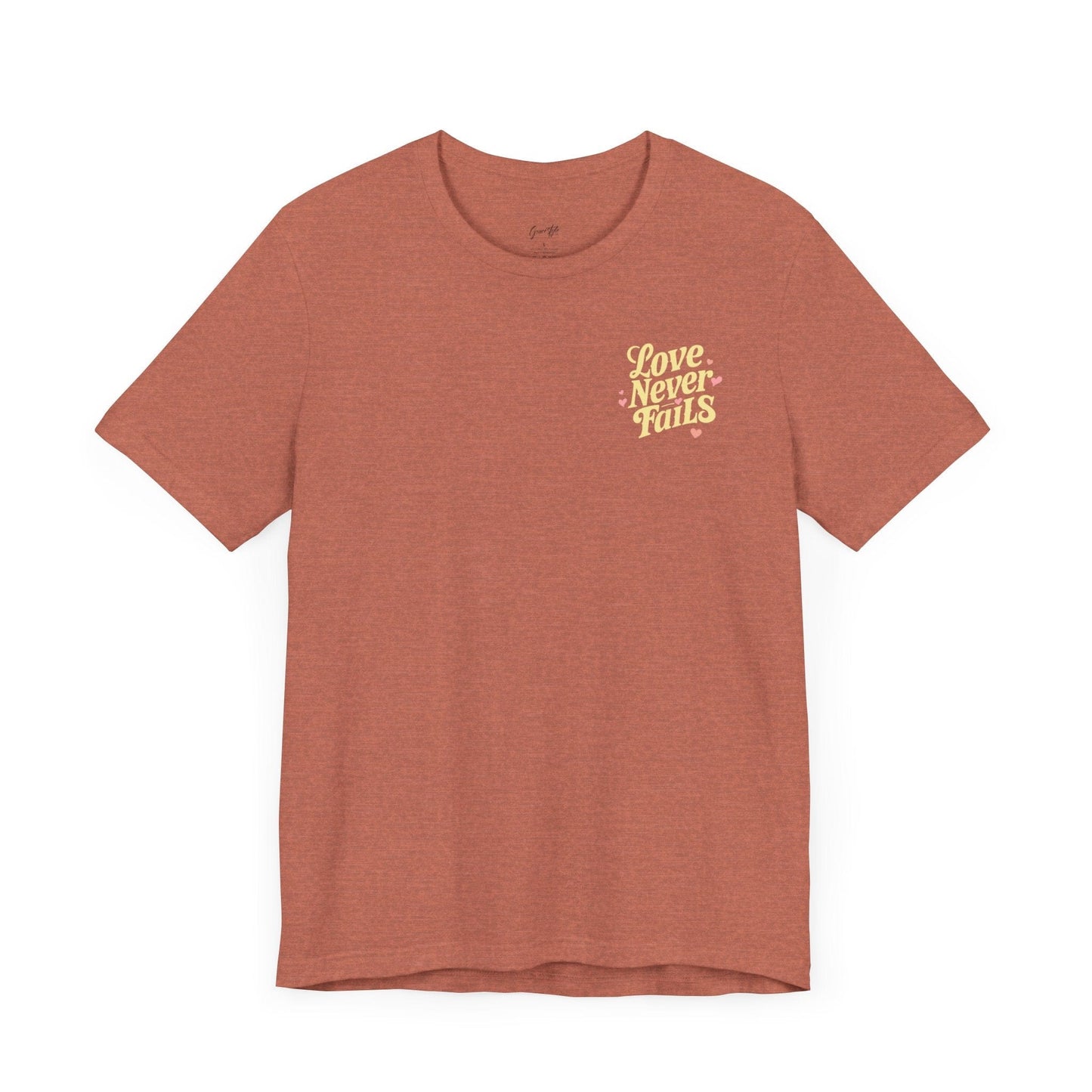Love Never Fails Vintage T-Shirt