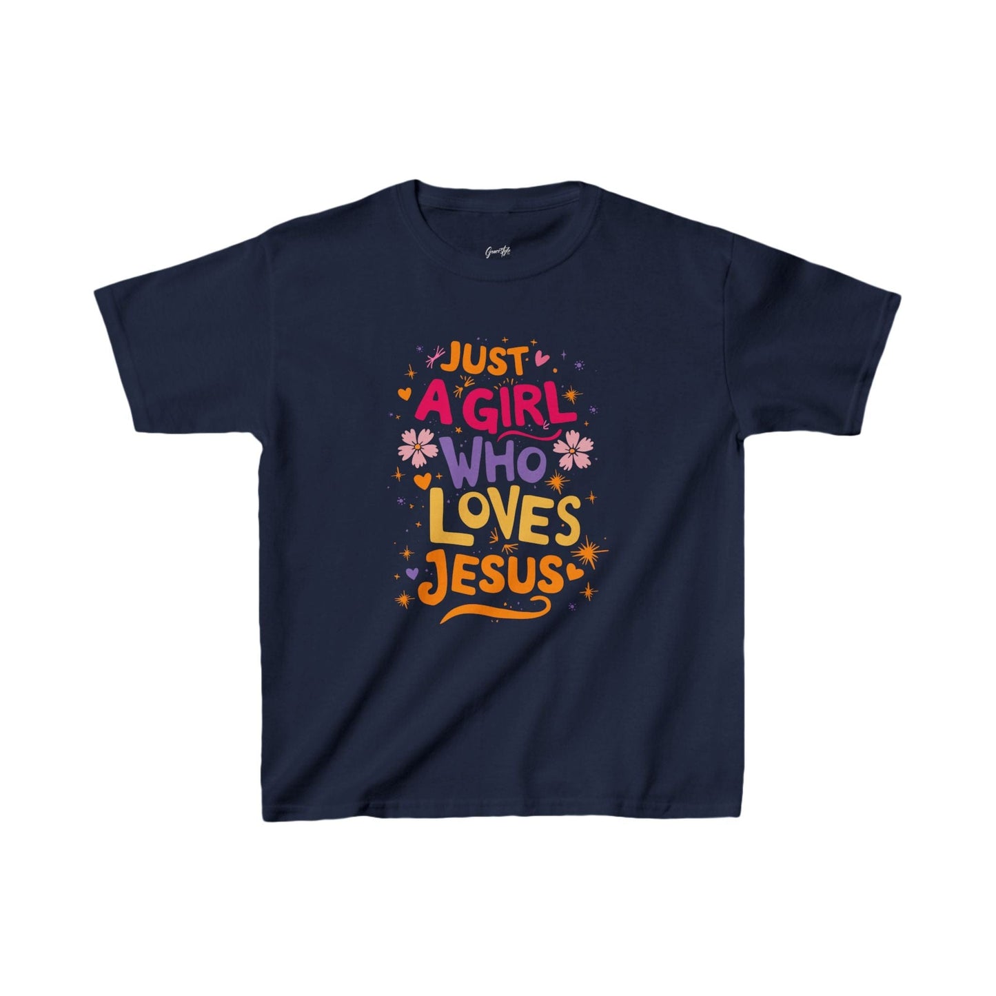 Just a Girl Who Loves Jesus Kids' T-Shirt