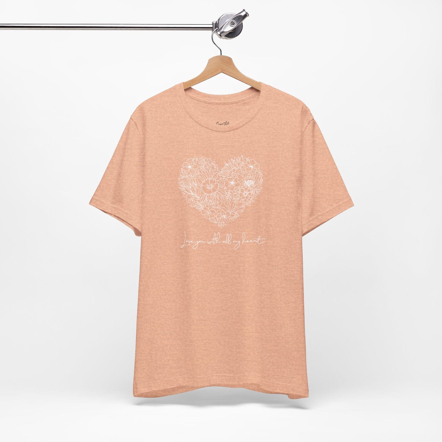 All My Heart Floral T-Shirt