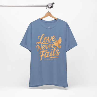 Love Never Fails Vintage T-Shirt