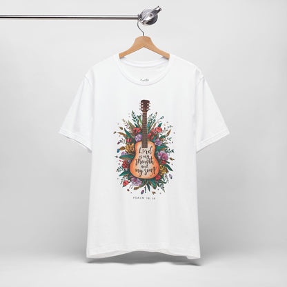 Strength and Song Guitar T-Shirt