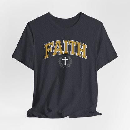 Faith College Crest T-Shirt (Orange)
