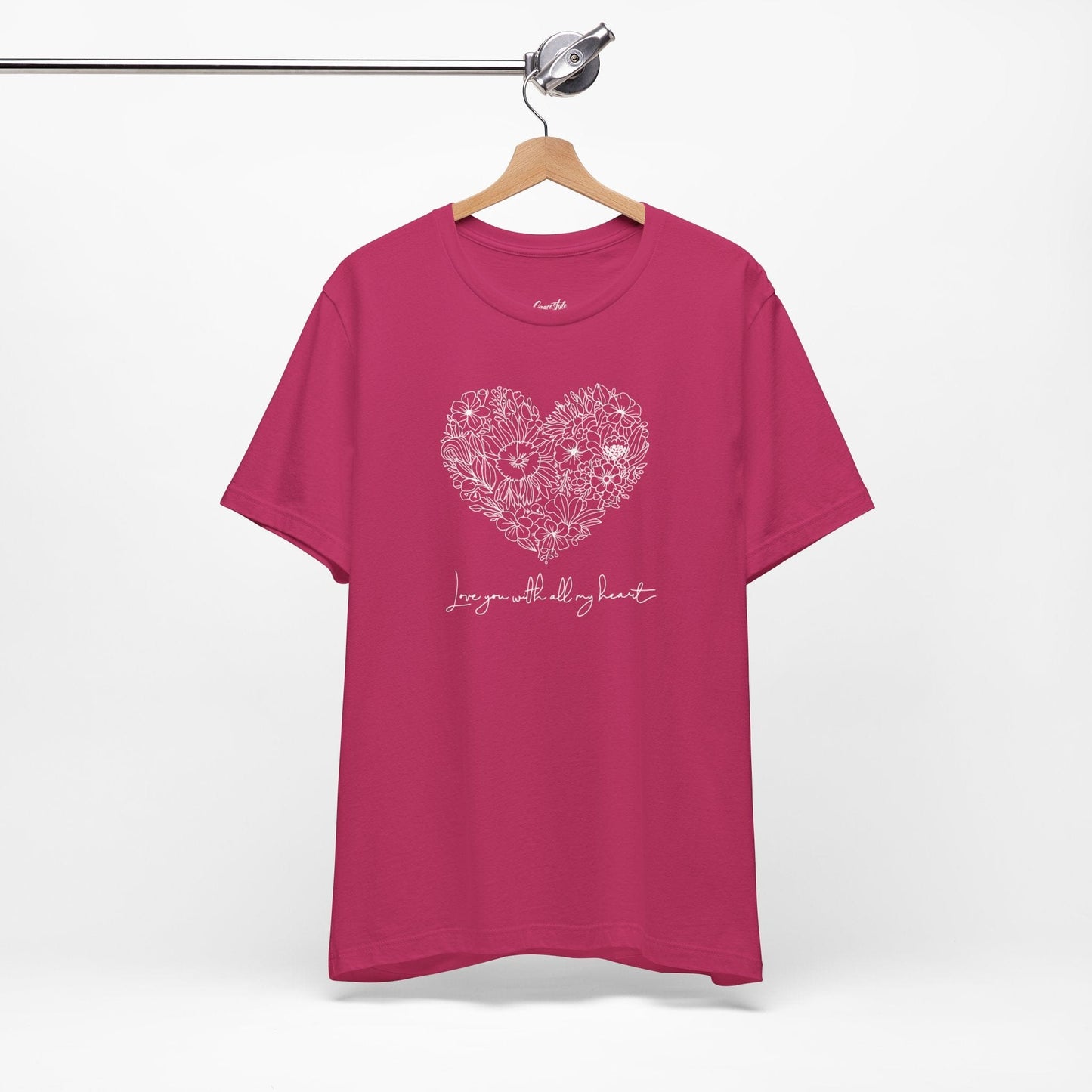 All My Heart Floral T-Shirt