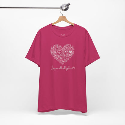 All My Heart Floral T-Shirt