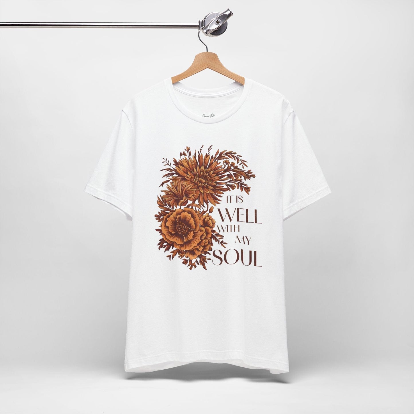 "It Is Well With My Soul" Floral T-Shirt