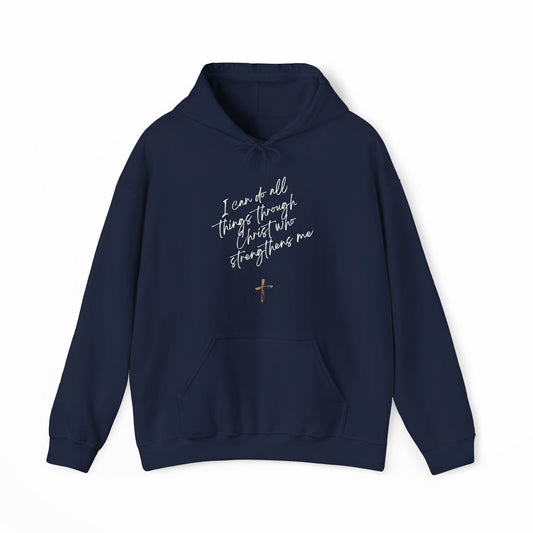 "Strength Through Christ" Hoodie