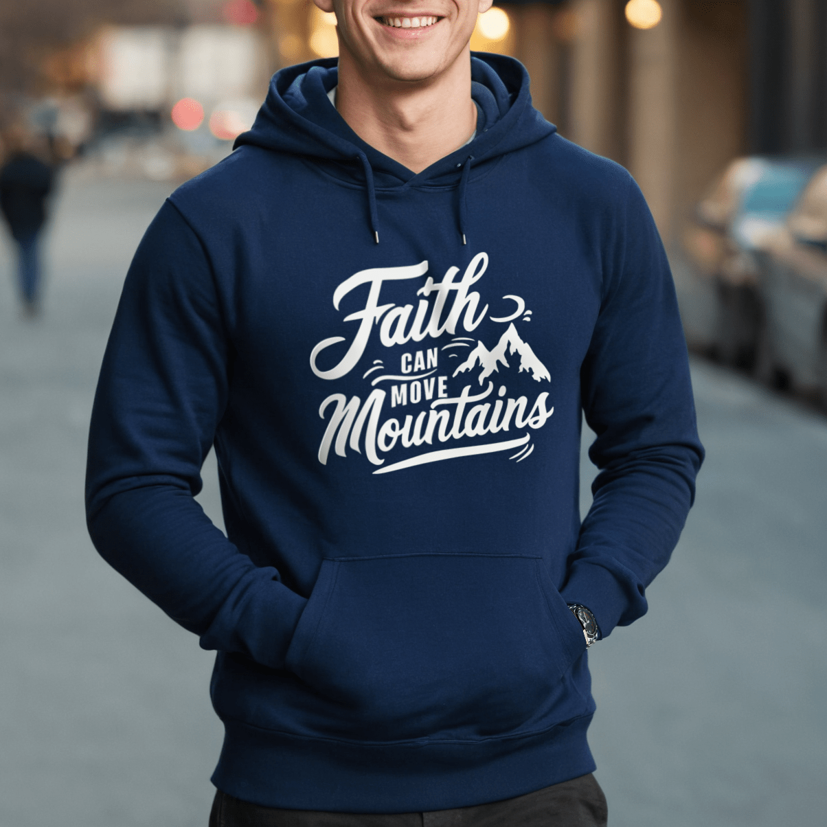 Faith Can Move Mountains Hoodie