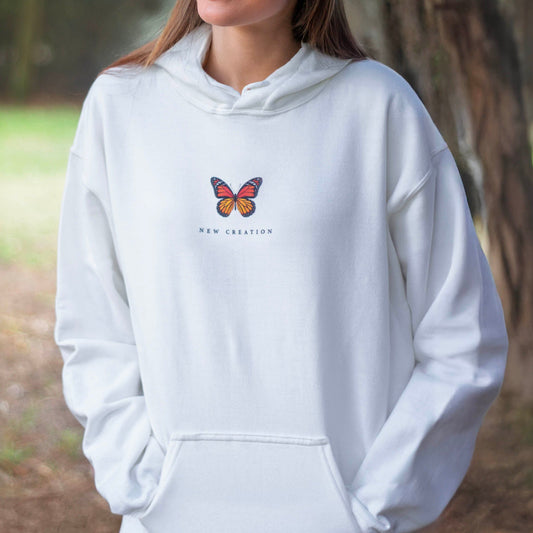 New Creation Butterfly Hoodie